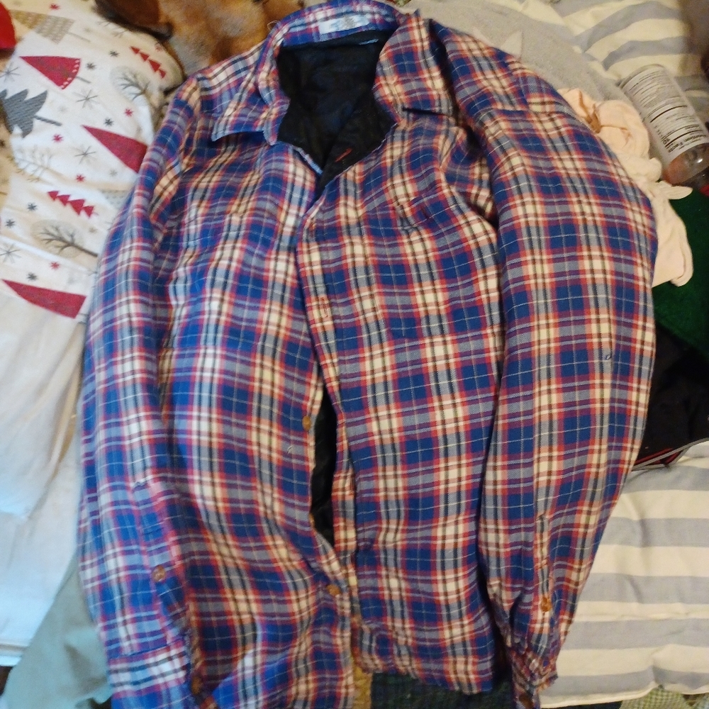 Thick flannel jacket